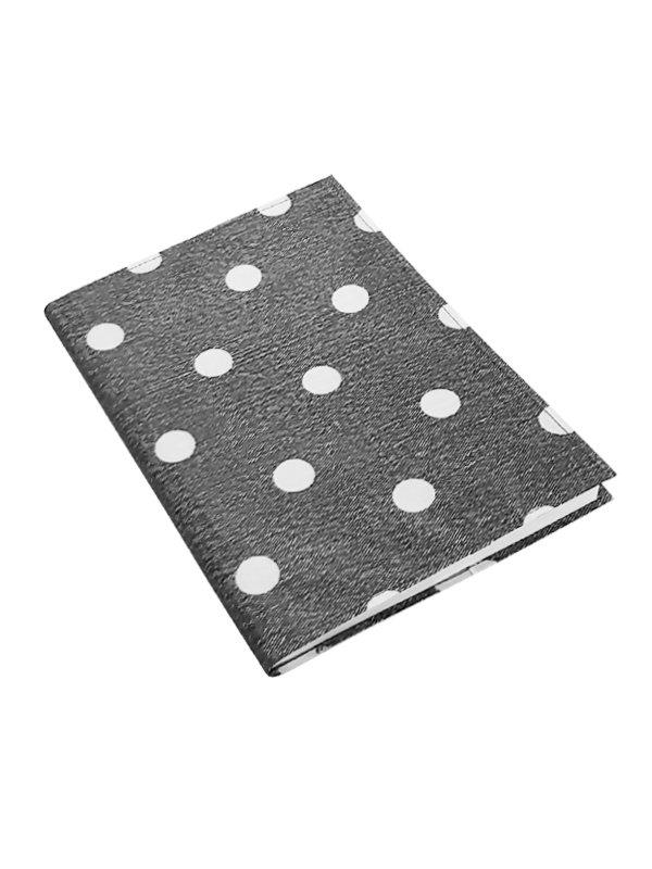 Denim Polka Dot - Black